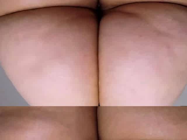 She likes displaying off her jiggly ass! deserved massage