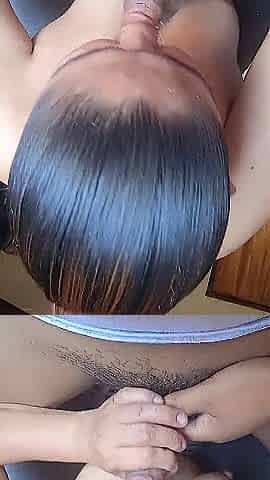 My girlfriend sucks my knob and tells me this babe craves it in the butt