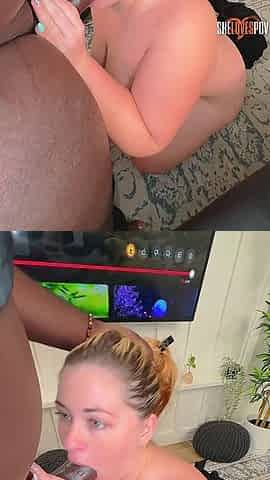 Semaj Media Kay Dior Pays for Her Massage with Her Mouth & Pussy!! Ass or Cash!!!