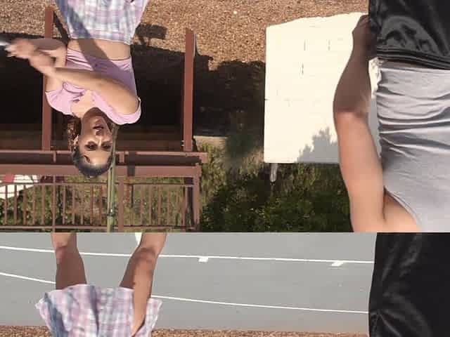 Nathan Bronson and Liv Revamped enjoy a passionate and intense outdoor session.