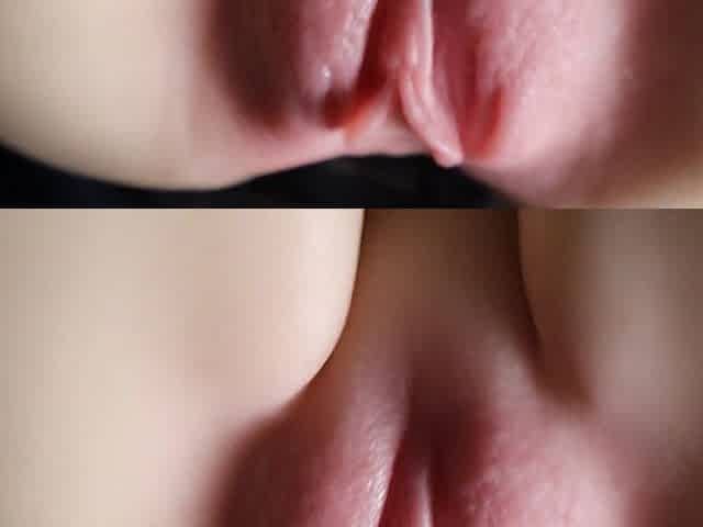 Evening romantic sex with a gorgeous juicy snatch close-up on a date