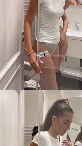 Sexy Teen Cuties in double fellatio action