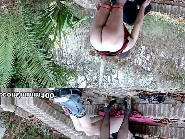 Amazing young latina chick needs to fuck outdoor - MMM100