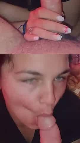 I Surprise My Stepdad by Sucking His Cock