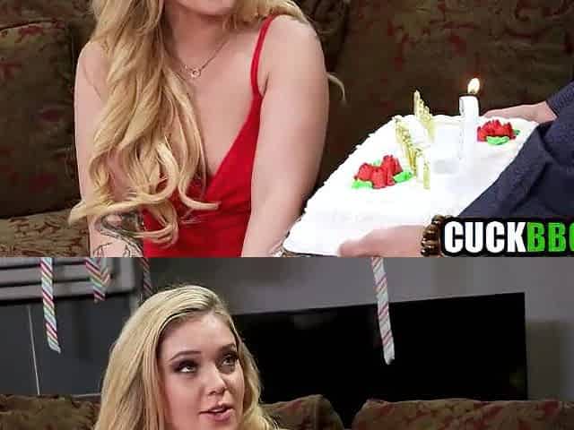 Cuckold Gifts Wife BBCs For Birthday Team fuck