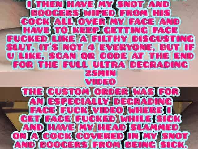 INDECENT DISGUSTING SNOT FACED GONZO big beautiful woman DEGRADED & FBUTT SLAMED BEYOND HUMILIATION