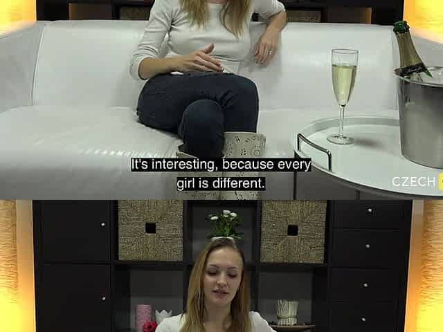Belle Claire at czech porn casting
