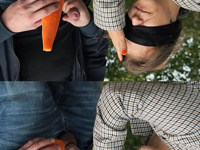 Don't Make Me Angry! My Best Friend Cheats on Me Outdoors at the Bib Black Bbanana 2025 Taste Game Cheats Again