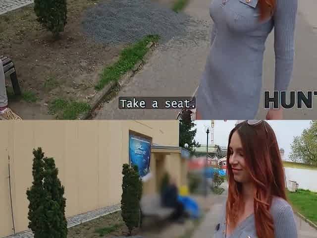 He Saw My Natural Tits And Red Hair... And Fucked Me Later