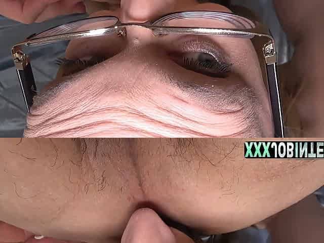 Shy Milf Goes Wild Does Anal For Job!