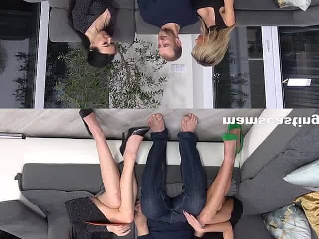 Casting A Big Cock - Kiaro Santini, Bella Lil And Bimbo Barbi