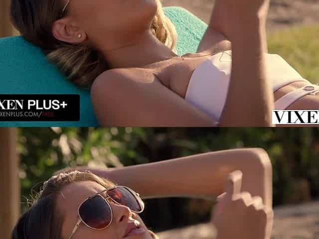 Vixen Sexy Model Seduces Her Designer