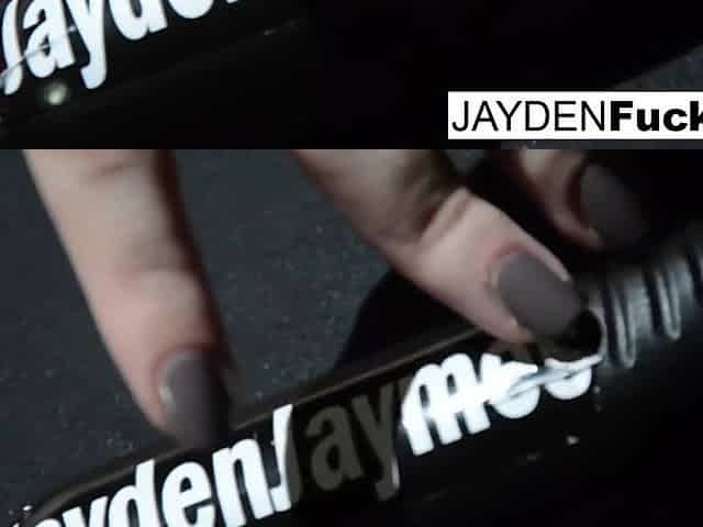 Jayden Jaymes Plays With Her Moist Vagina