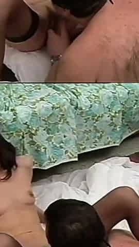 Masked Slut Plays with a Nice Amateur Cock!