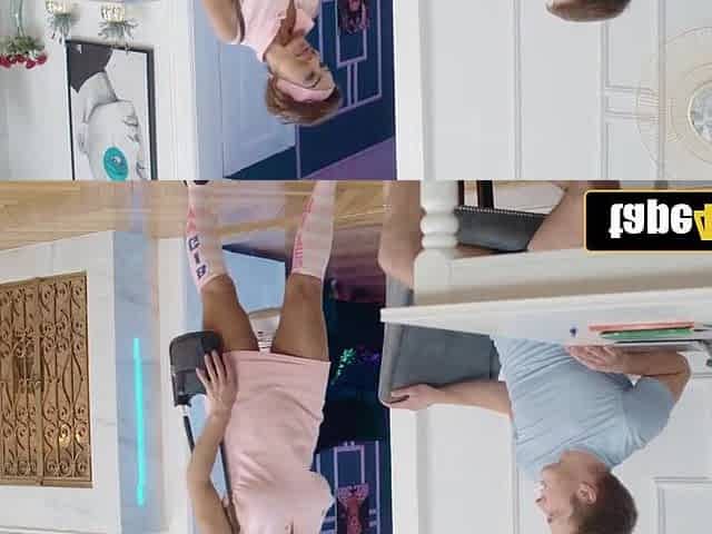 Older Fitness Playgirl Takes Youthful Chap for a Wild Ride