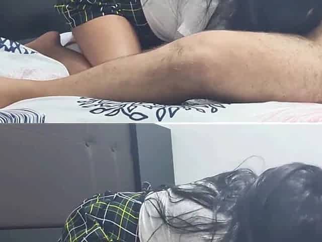 I Cum Inside My Young Stepsister After Class. Homemade Amateur Porn