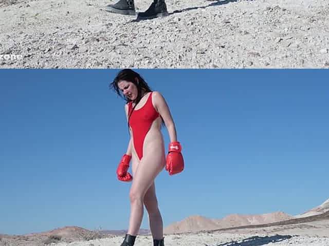 Outdoor Workout in Skimpy Thong Outfits - Compilation