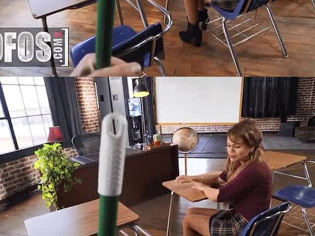 MOFOS - Destiny Cruz Can't Get Sufficiently Of The School Janitor's Thick Jock And Immodest Load