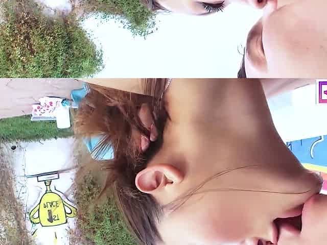 Teen 18+ Alina Li And Jessica Ryan Sucking Mike Adrianos Huge Cock