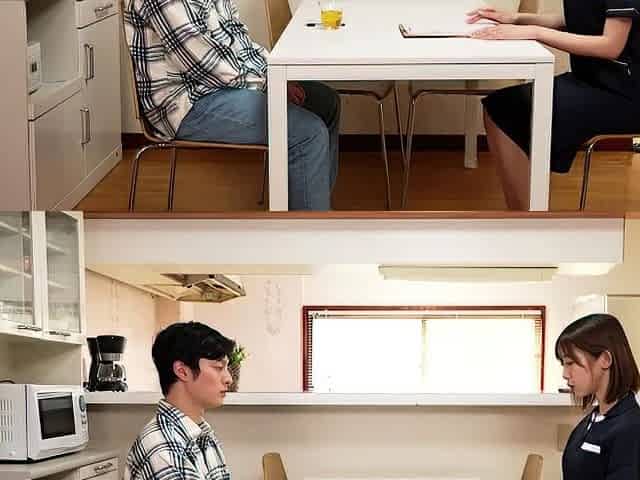 Subtitles CFNM Japanese testicle massage