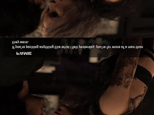 Move the Chains #15 - Two Goth Tattoo Artist Shares a Big White Cock