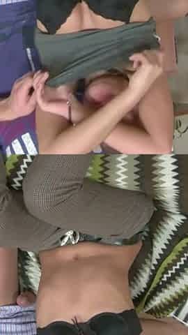 Young, Angelic Beauty Fucked Hard on the Couch by a Huge Cock