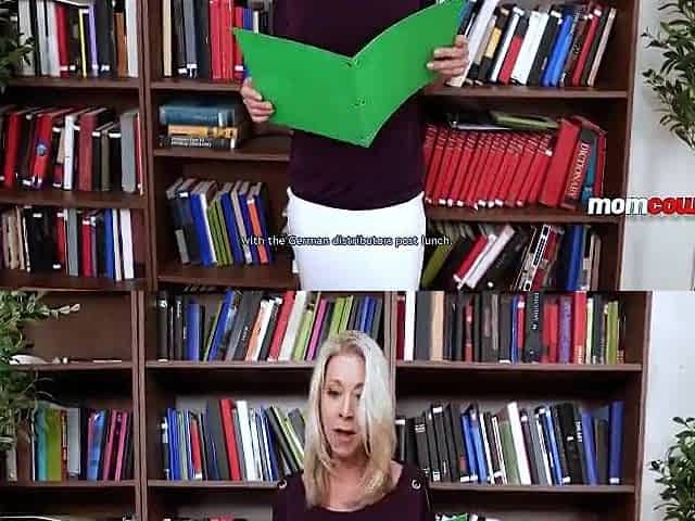 mother I'd like to fuck Faces Step Sons Perversion At Her Office (This babe Is At His Lenience)
