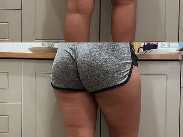 Step-stepdaughter Caught Doing the Dishes