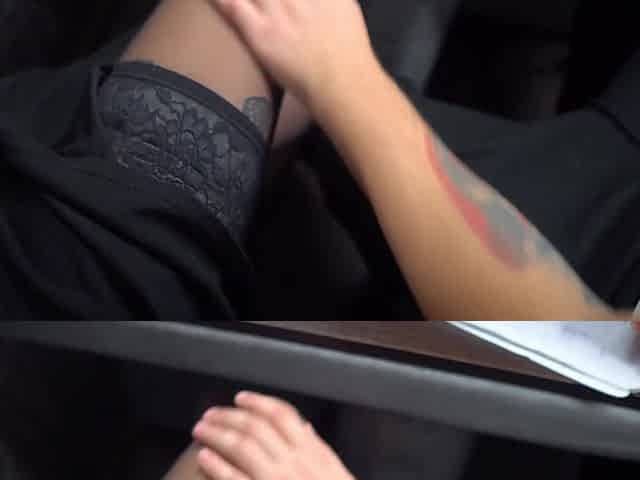 Mutual masturbation under the desk with my college friend