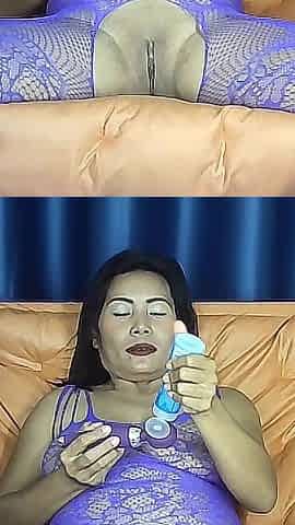 Thaiger Has an Eye Rolling, 1 Minute Body Shaking Orgasm