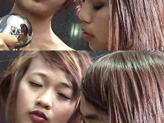 Japanese Teen Caught Having Lesbian Sex Uncensored in Hotel