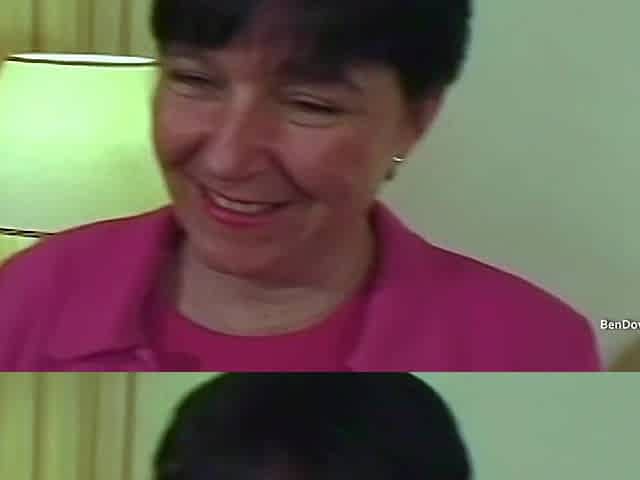 Mature housewife takes on 4 mad schlongs and gets cum overspread
