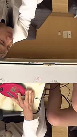 She Was on the Table in This Hospital, Spreading Her Legs Wide and Hard.
