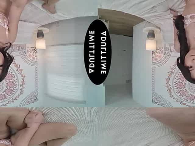 UP CLOSE VR - Lulu Chu Lacy Underware Date Talk Leads To Close Up Hard POV Interracial Screw