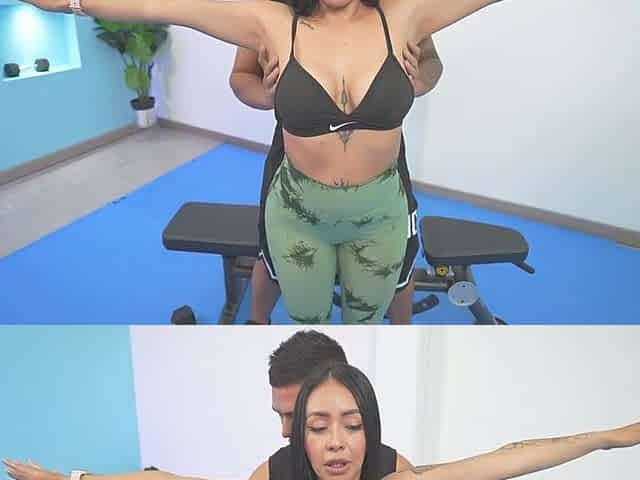Hawt mother I'd like to fuck banged by yoga instructor