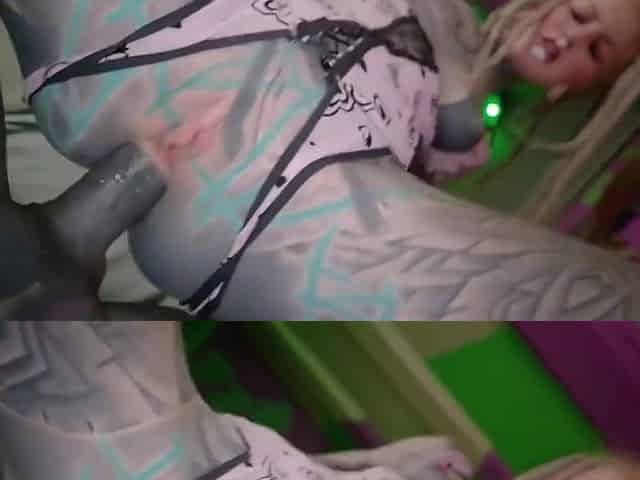 Inked Goth Gf Rough Sex