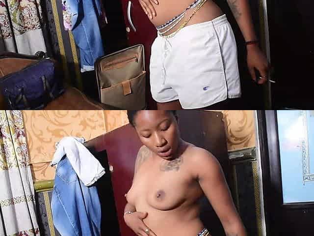 Sexy and Horny Nigerian Lesbian Dances Nude and She Is Hot