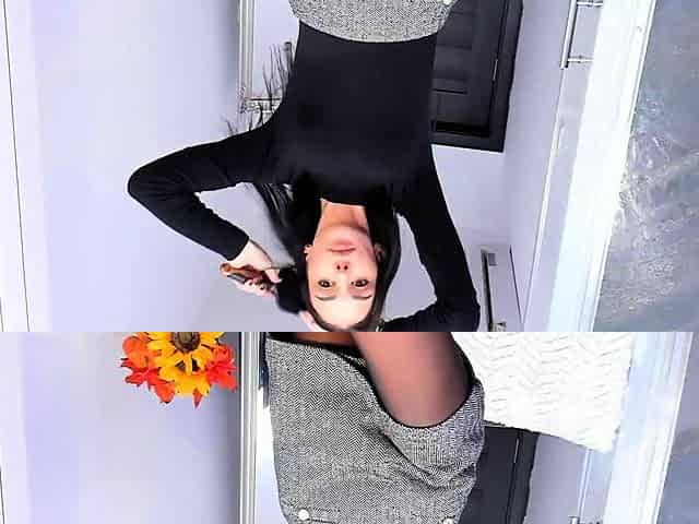 Hottest brunette solo webcam masturbation 2