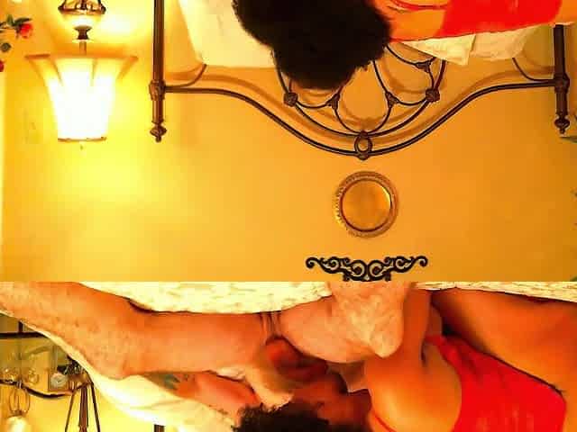Interracial Large Booty Riding Creampie