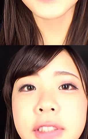 Real Japanese Mouth in Extreme Close-up Reia Hoshino Only for Mouth Lovers