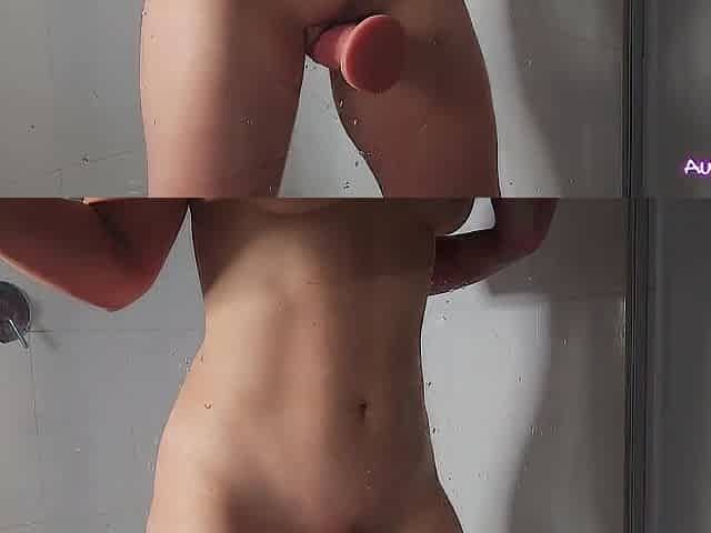 Hottest Vibrator Shower Scene With Hot Honey