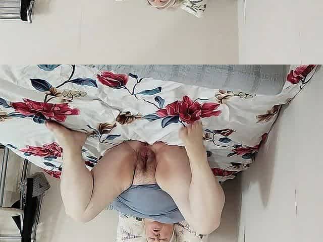 Mother-in-law's large curly vagina and large titties