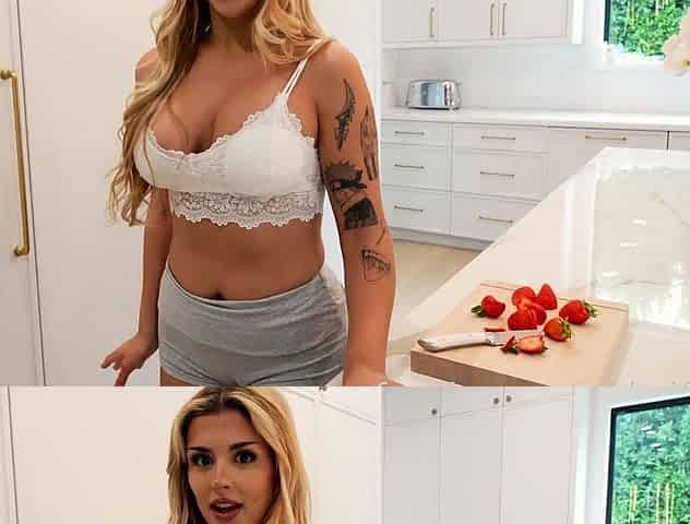 Bambi Brooks Kitchen Pussy Fuck Ends With Facial Onlyfans