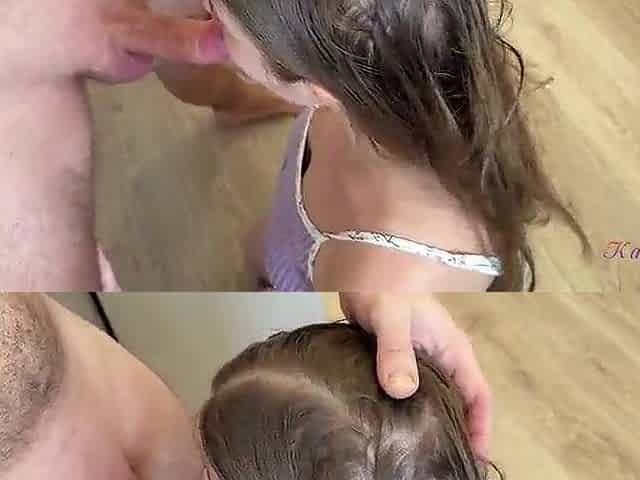 Brunette hair with a giant butt likes a hard bang