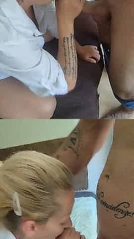 Golden-haired mommy fetish