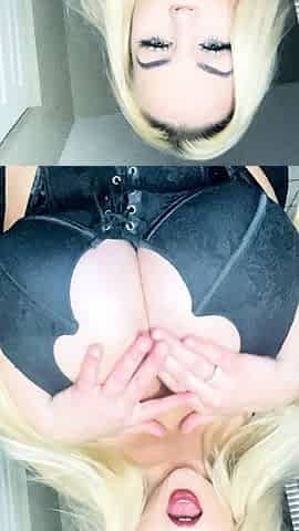 Blonde MILF with Big Boobs Playing Cam Free Porn