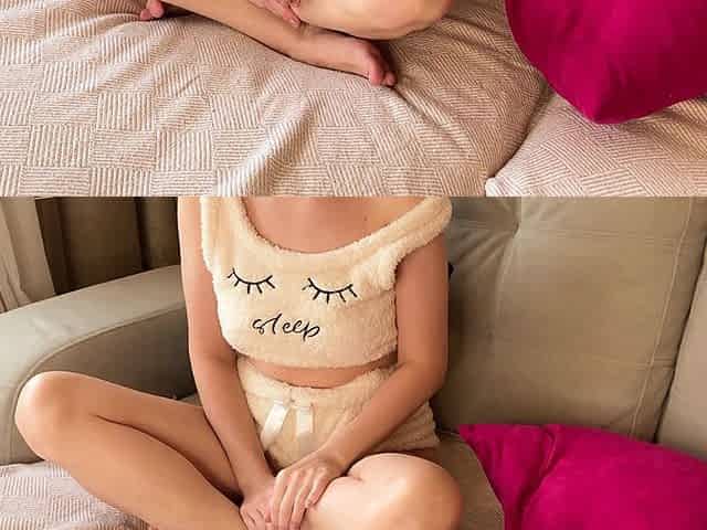 Stepfather Caught Stepdaughter Masturbating and Helped Her Cum - Cum in Panties - with Conversations