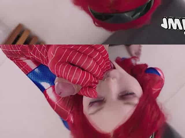 Superheroine Submission: Spider-woman Taking Dick In Her Deep Holes
