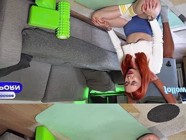 Stepmom needed a massage after yoga