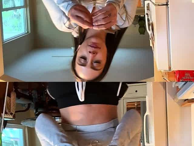 Teen goth brunette bara jerks and sucks cock